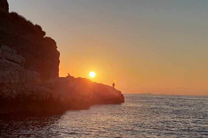 2-Hour Sorrento Coast Sunset Cruise with Dinner Experience - Puolo Bay and the fishing-village view