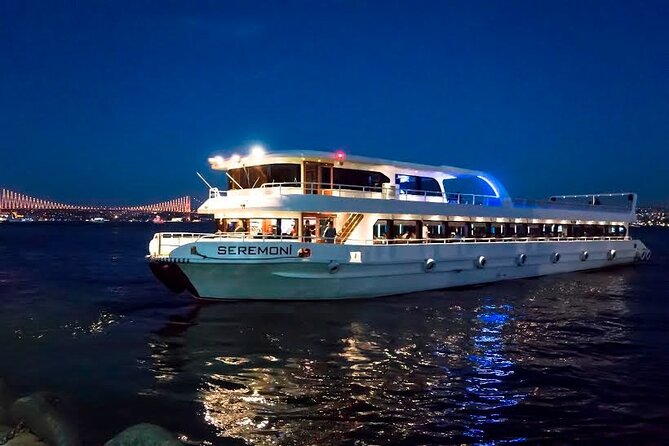3 Hour Ottoman Dinner Cruise in Istanbul - At the pier and on the boat
