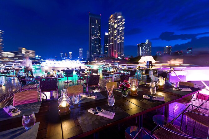 5 Star Luxury Bangkok Dinner Cruise On Wonderful Pearl Cruise - Taksin Bridge and the return journey