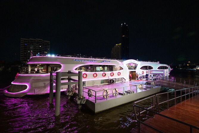5 Star Luxury Bangkok Dinner Cruise On Wonderful Pearl Cruise - What the $59.12 price really covers