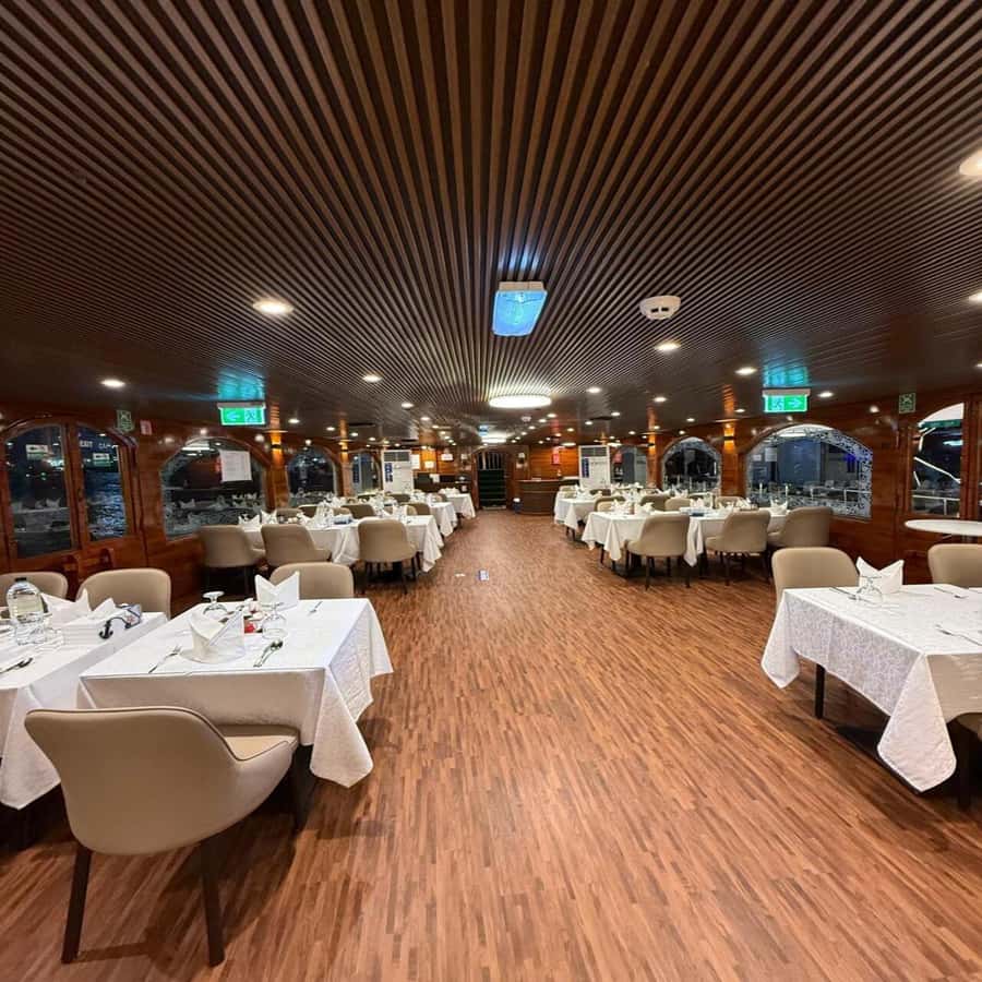5-Star Marina Dhow Dinner Cruise With Live Entertainment - Seeing Dubai Marina from the dhow