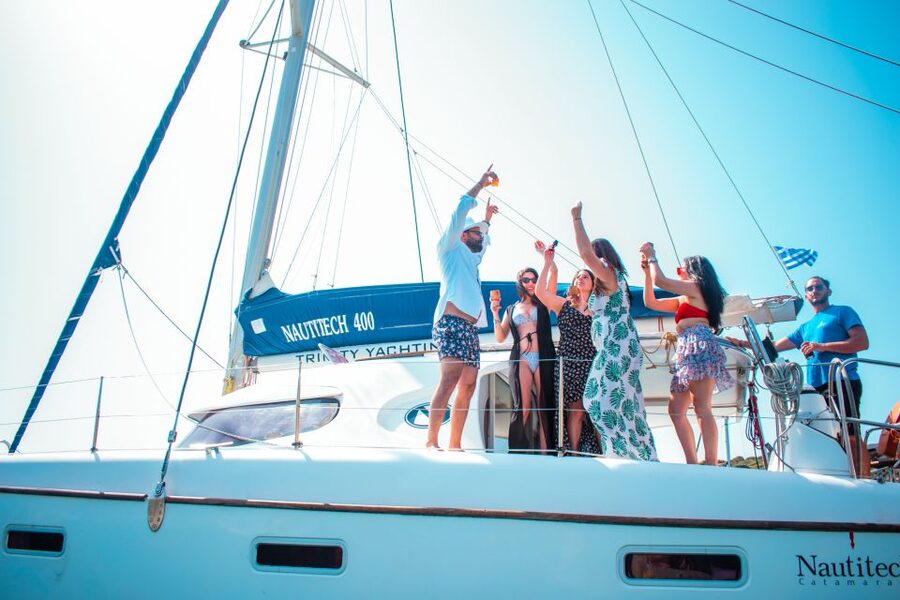 Adamas: Half-Day Sunset Cruise with Lunch - Cape Vani and the lava rocks of Arkoudes