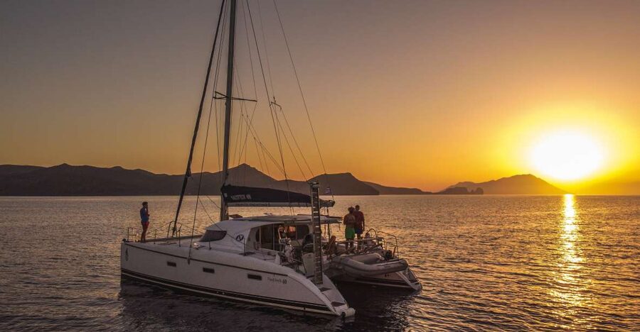 Adamas: Half-Day Sunset Cruise with Lunch - Kalogries or Plathiena, depending on the sea