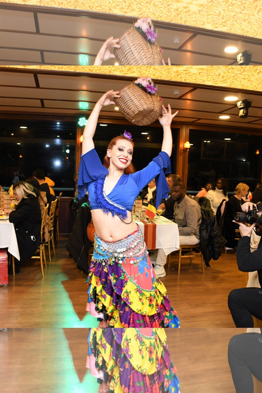 All Inclusive; Istanbul Bosphorus Dinner Cruise w/live shows - Turkish dancing, music, and ceremony