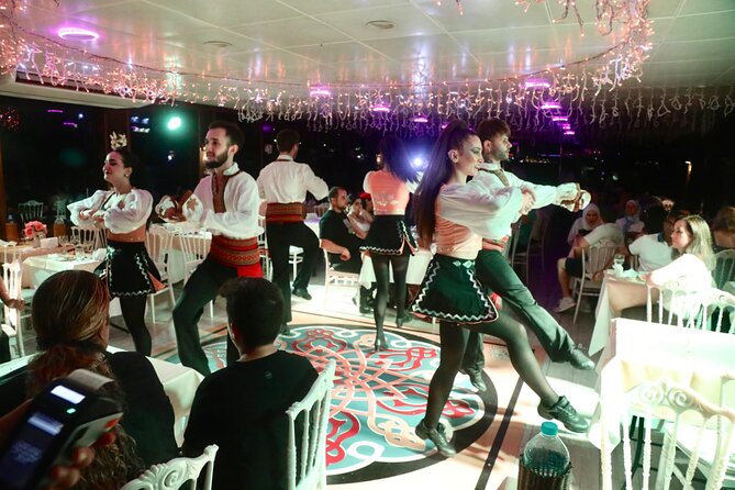 All Inclusive Luxury Bosphorus Dinner Cruise & Turkish Night Show - Dinner, drinks, and the onboard show