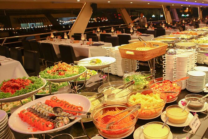 Amazing Sunset Dinner Cruise by Chao Phraya Princess (SHA Plus) - The first stretch of river: saxophone and sunset views