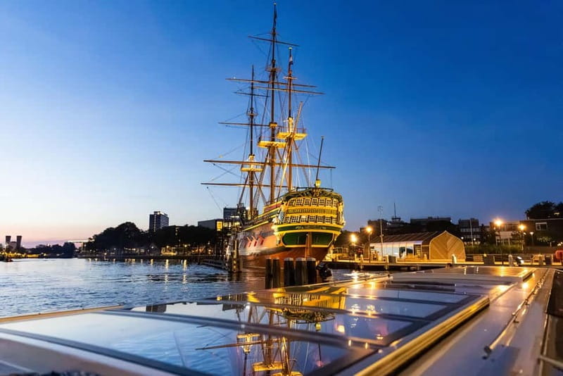 Amsterdam: Evening Cruise with Optional Wine and Snacks - The Stadhouderskade departure point
