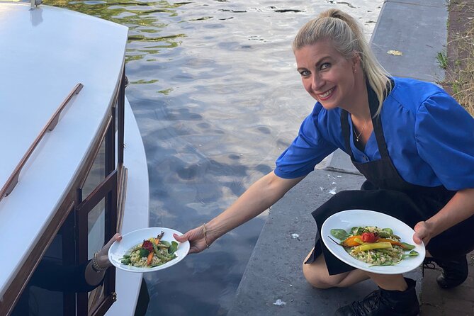 Amsterdam Private Dinner Cruise incl Drinks & 2-course Dinner 2hr - Drinks included, champagne extra