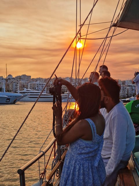 Athens: Agistri, Metopi & Aegina Cruise with Meals & Drinks - Greek lunch with wine, beer, and plenty of choice