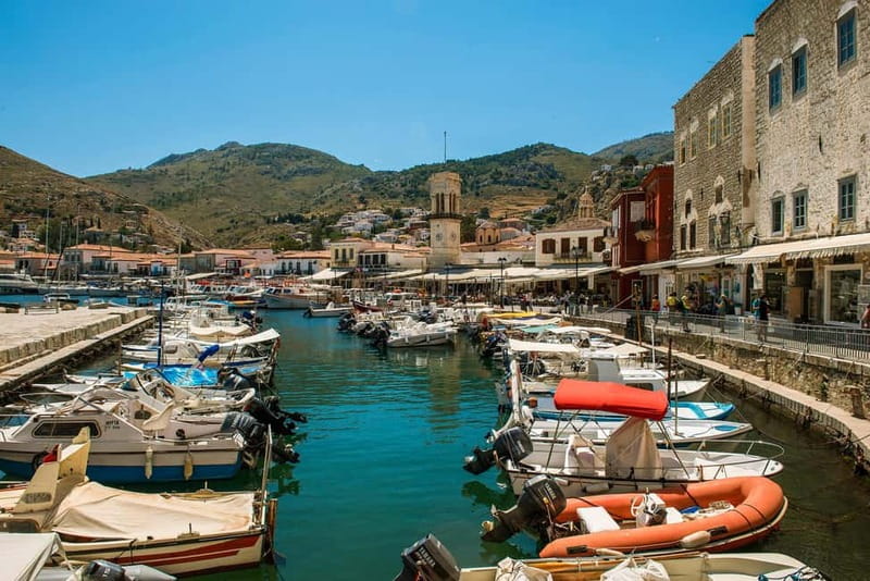 Athens: Hydra, Poros & Aegina Day Cruise with Lunch - Greek music and dancing on the way back