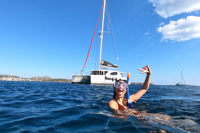 Athens Private Full day Catamaran cruise with meal & drinks - Vagia: a quieter second water stop