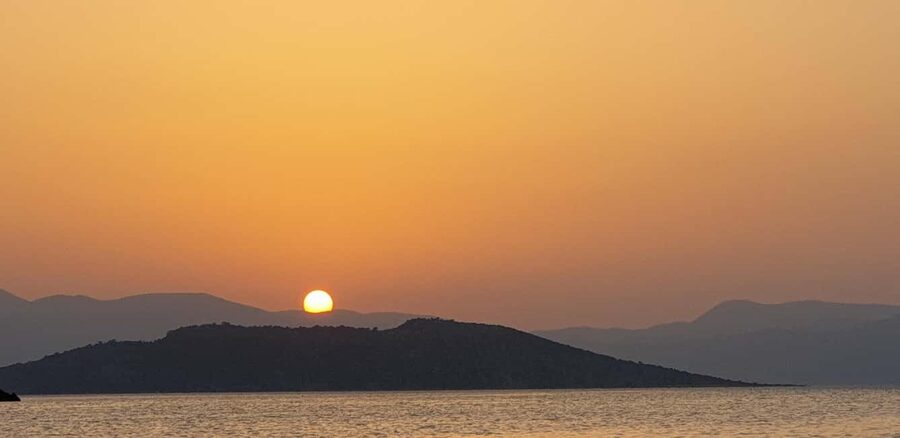 Athens Riviera Private Catamaran Cruise with Meal and Drinks - The sailing stretch between the two bays