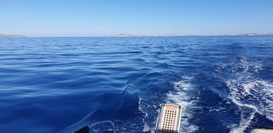 Athens Riviera Private Catamaran Cruise with Meal and Drinks - Hydrousa: a quieter stop off the Athens coast