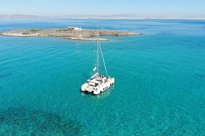 Athens Semi private Morning Catamaran cruise with meal & drinks - Leaving Athens from Alimos Marina