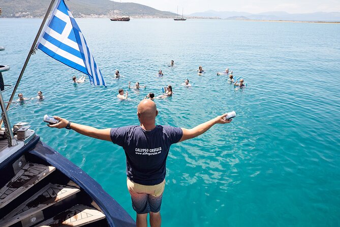 Athens Sunset Dinner Cruise – Swim Stop, Dinner & Open Bar - Why this Athens sunset cruise works so well