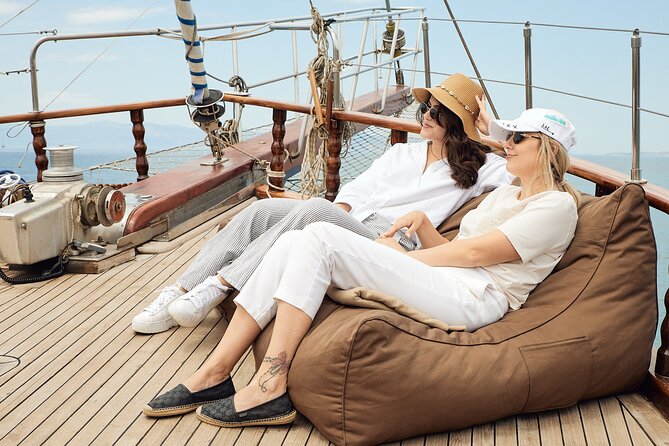 Athens Sunset Dinner Cruise – Swim Stop, Dinner & Open Bar - Glyfada, Castella, and the sunset return