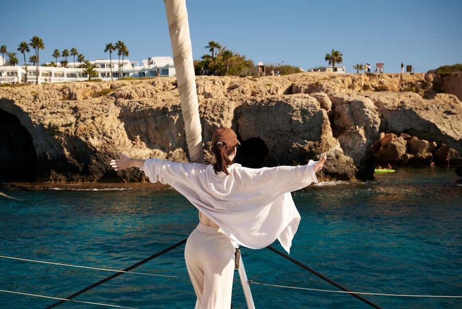 Ayia Napa: Luxury Catamaran Cruise with Lunch & Drinks - FAQ