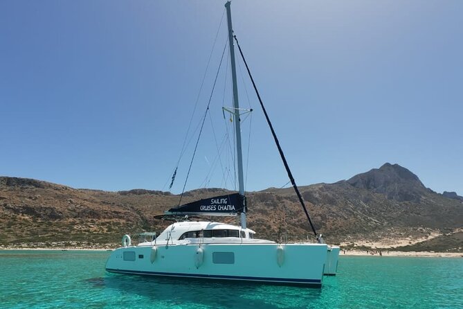 Balos Catamaran Private Sailing Cruise with Lunch - A private route to Balos from Kissamos