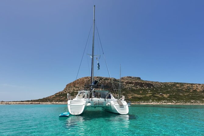 Balos Catamaran Private Sailing Cruise with Lunch - Two hours at Balos Lagoon
