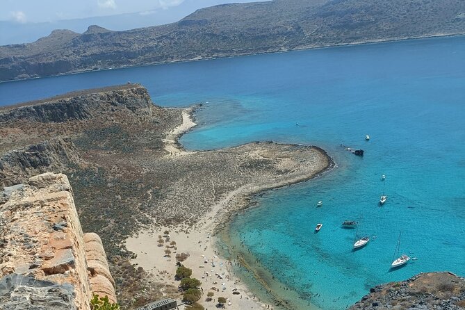 Balos Catamaran Private Sailing Cruise with Lunch - A homemade Cretan lunch onboard
