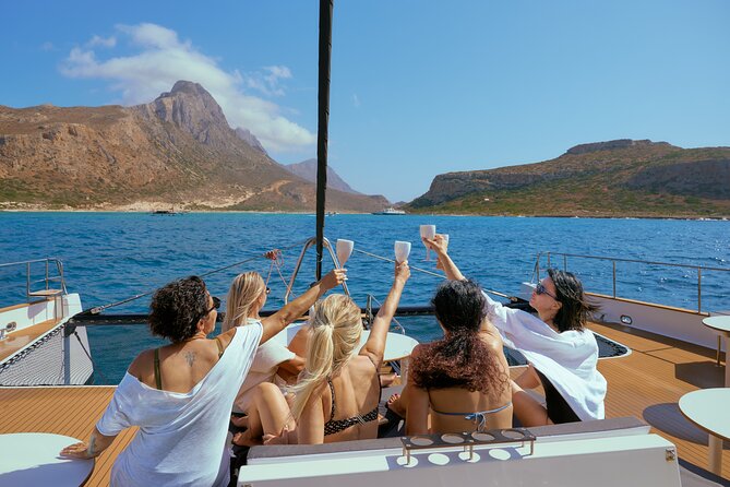 Balos & Gramvousa: Cruise with Meals, Drinks & Transfer - Comfort tickets, upper-deck seating, and cabins