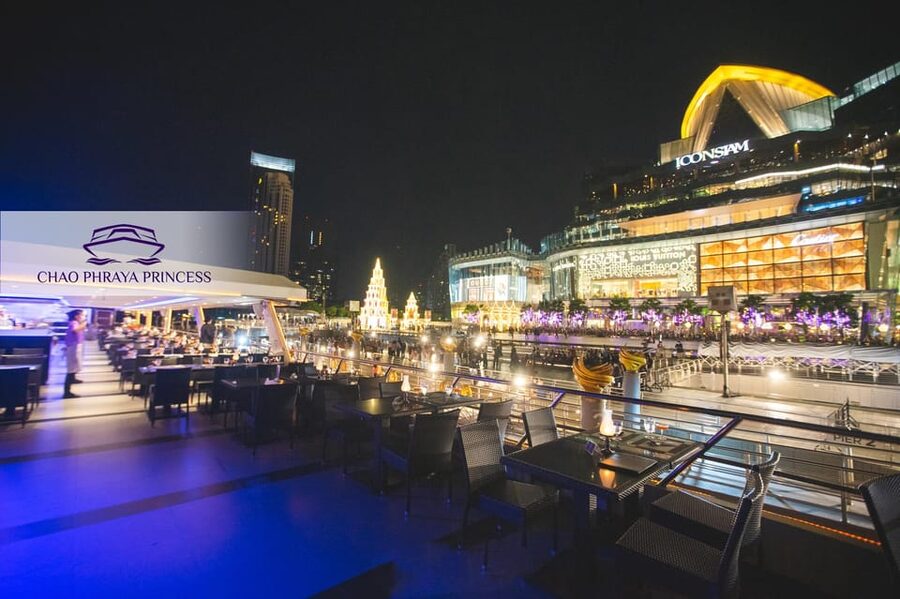 Bangkok: Chao Phraya Princess Dinner Cruise - River City Bangkok completes the route