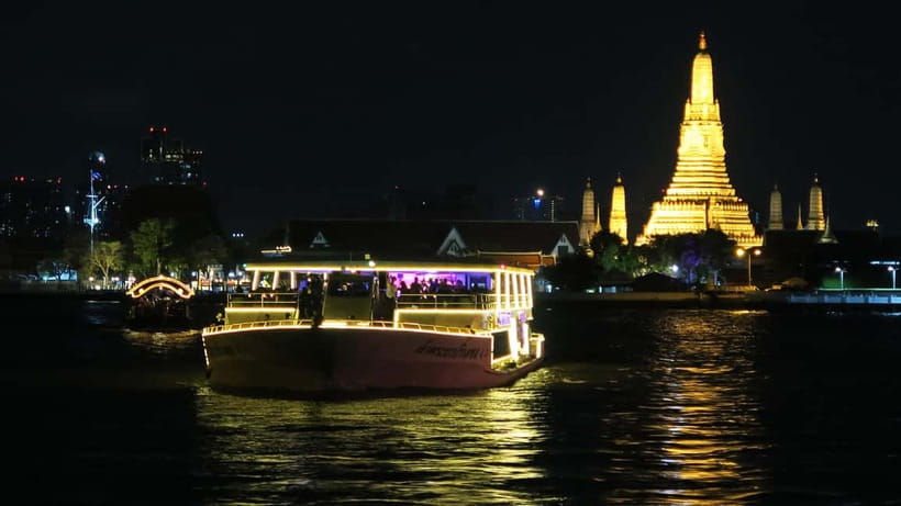 Bangkok: Chao Phraya Princess Dinner Cruise & Hotel Transfer - Starting at ICONSIAM beside the Chao Phraya