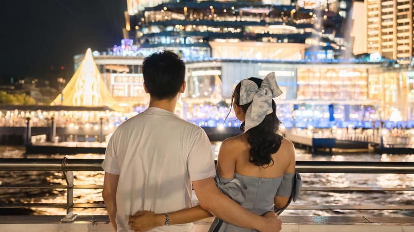 Bangkok: Chao Phraya Princess Dinner Cruise & Hotel Transfer - Two hours on the river after dark