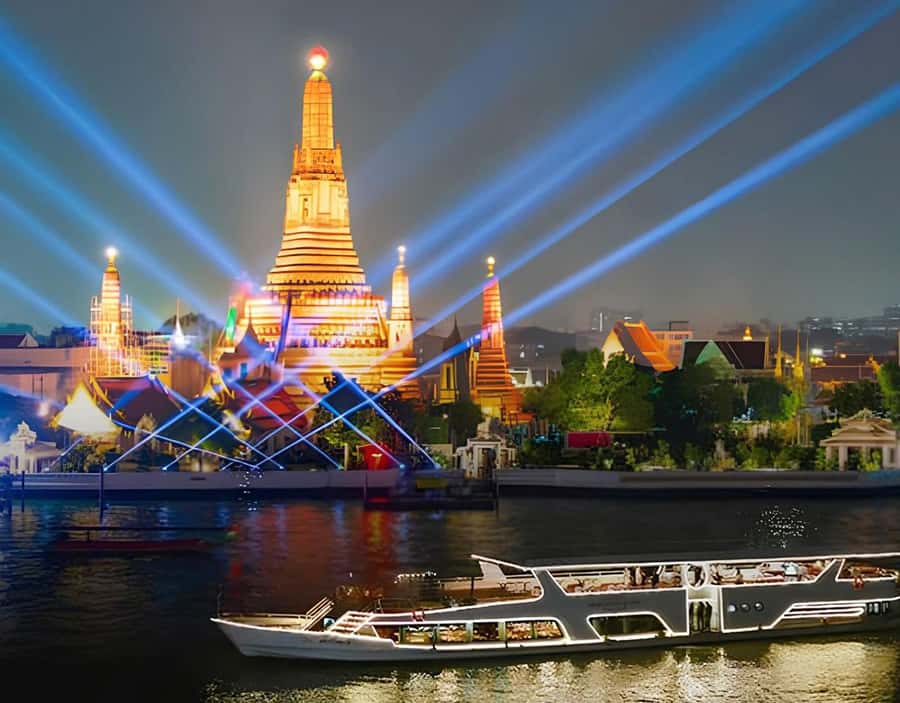 Bangkok: New Horizon Dinner Cruise with Buffet & Beer - Starting at Terminal 21 Rama 3
