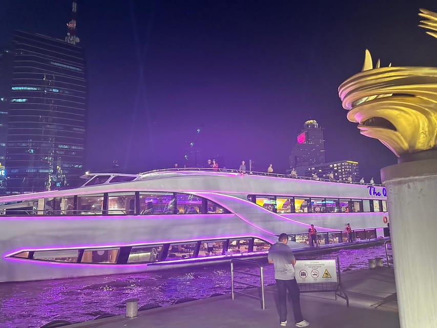 Bangkok: Opulence Luxury Dinner Cruise with Hotel Transfer - Practical planning for a smoother night