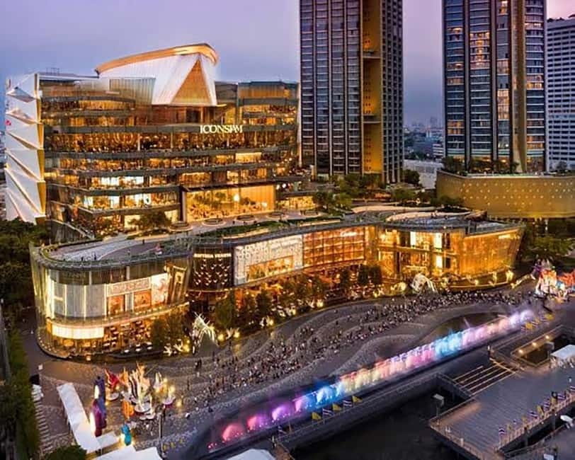 Bangkok: Opulence Luxury Dinner Cruise with Hotel Transfer - Getting to ICONSIAM and checking in