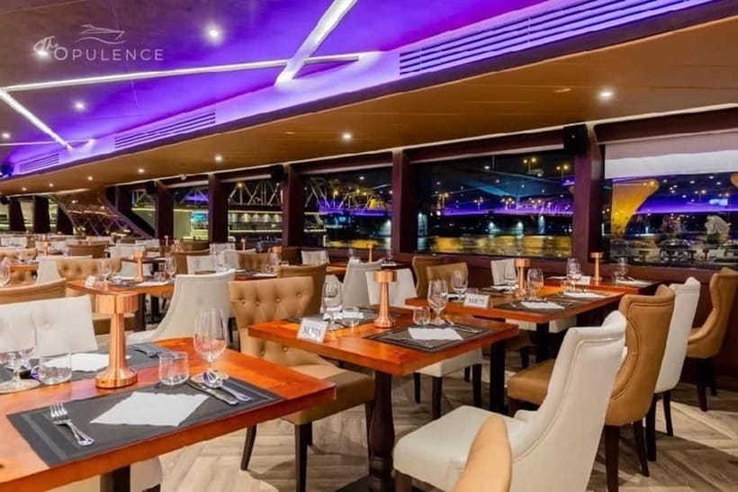 Bangkok: Opulence Luxury River Dinner Cruise - The Buffet: Thai Favorites and International Choices