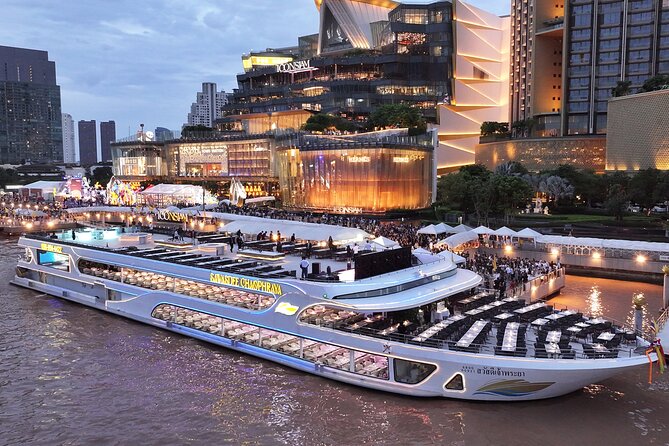 Bangkok Sawasdee Chaophraya Dinner Cruise from ICONSIAM - Key points to know before booking