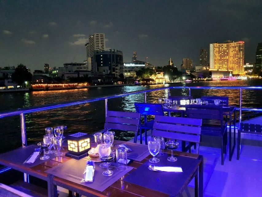 Bangkok: VELA Dinner Cruise Ticket - Dinner buffet: good variety, early timing matters