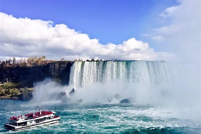 Best Niagara Falls Tour with Boat, Lunch & Journey Behind Falls - Skylon Tower supplies the wide-angle view