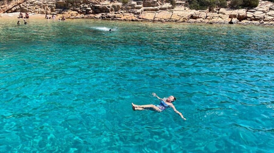 Bodrum Orak Island Boat Cruise with Lunch and Swimming - German Bay keeps the day moving