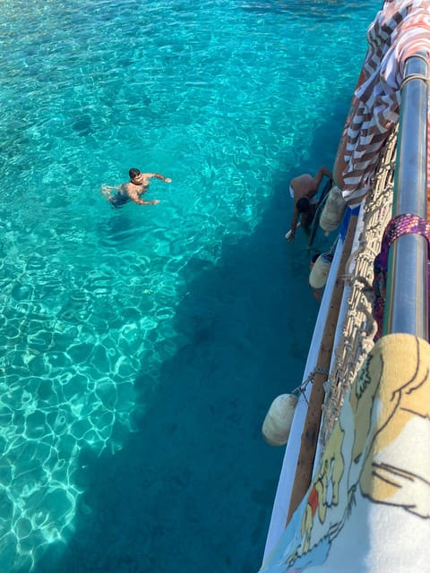 Bodrum Orak Island Boat Cruise with Lunch and Swimming - Lunch arrives onboard, not at a beach restaurant