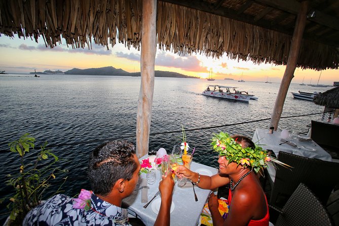 Bora Bora Sunset Cruise and Dinner at St James restaurant - The timing works well, with one important catch