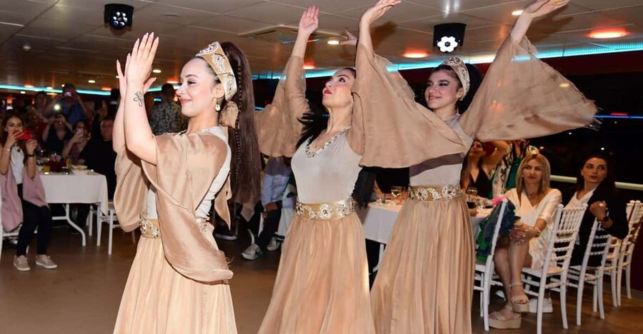 Bosphorus Dinner Cruise & Dance Shows with Private Table - Turkish folk dancing, belly dancing, and DJ music