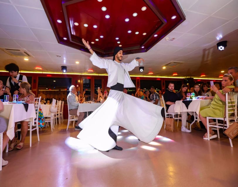 Bosphorus Dinner Cruise & Dance Shows with Private Table - What the three-hour schedule feels like