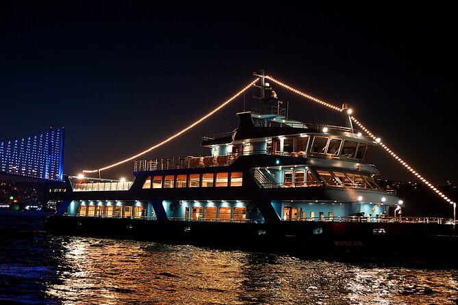 Bosphorus Dinner Cruise & Entertaintment & Private Table & Wi-Fi - Ortaköy Mosque and the final city postcard