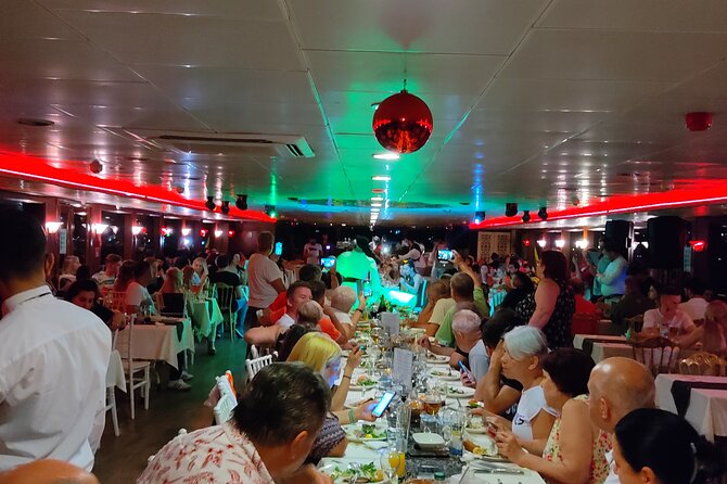 Bosphorus Dinner Cruise Tour with Private Table - From hotel pickup to the mega yacht