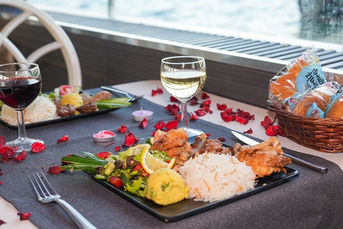 Bosphorus Dinner Cruise Turkish Night Show Alcoholic Drinks - What arrives on your plate