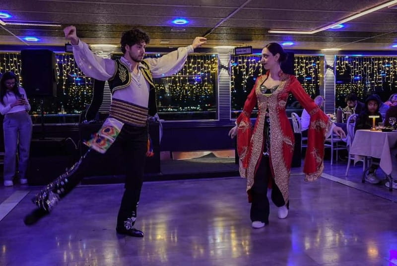 Bosphorus Dinner Cruise w/ Unlimited Drinks & Entertainment - Setting sail on the Ask Leyali