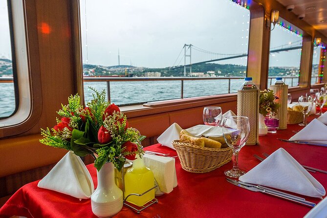Bosphorus Dinner Cruise with Folklore Show & Belly Dancers - The first bridge and Beşiktaş waterfront