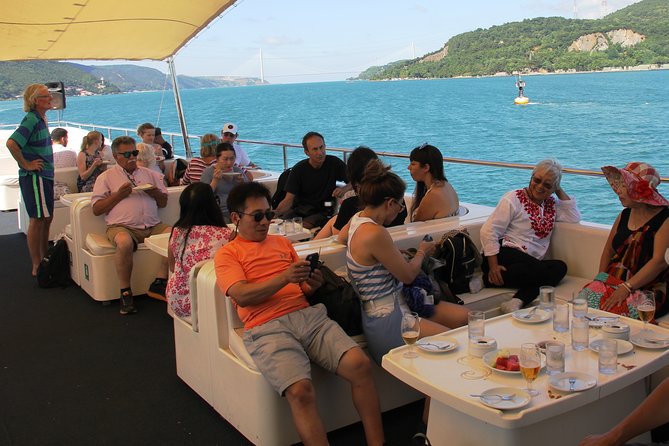 Bosphorus Luxury Lunch Cruise & Black Sea Swimming Experience - Bebek and the Asian shore palaces