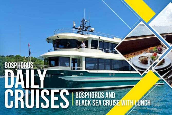 Bosphorus Luxury Lunch Cruise & Black Sea Swimming Experience - Boarding at Kabataş and settling into the yacht