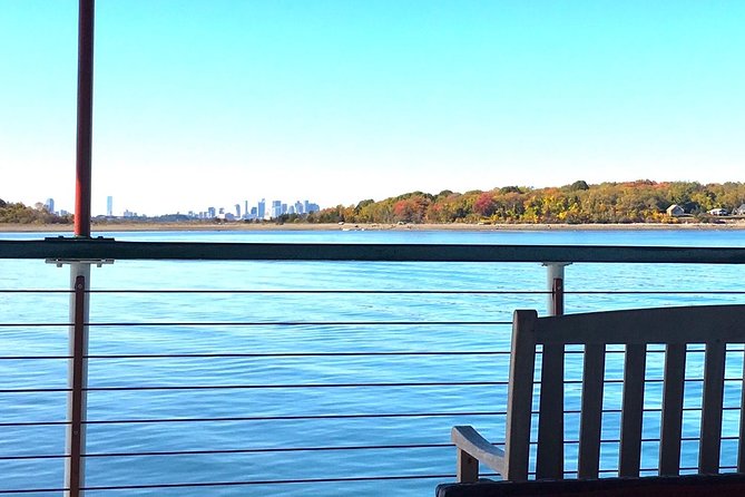 Boston Harbor Fall Brunch Cruise - Harbor Islands and fall color from the deck