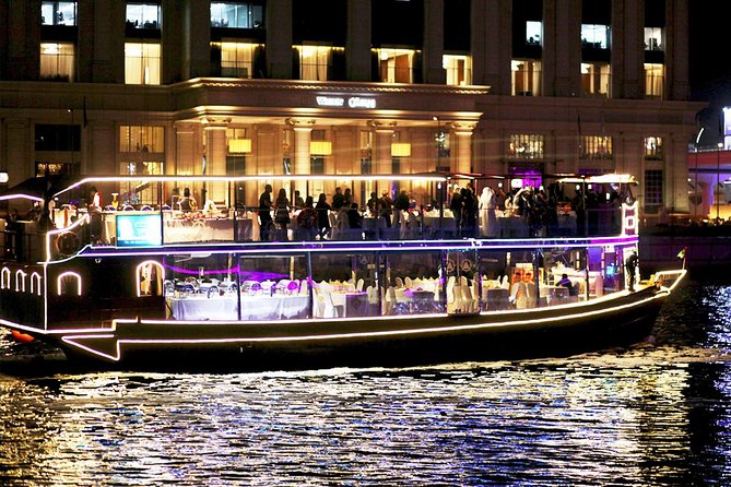 Buffet Dinner Cruise on New Dubai Canal - Boarding a traditional dhow at 8:30 pm