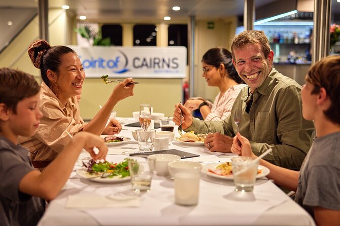 Cairns Catamaran Harbour and Dinner Cruise - Live music and the mood on board